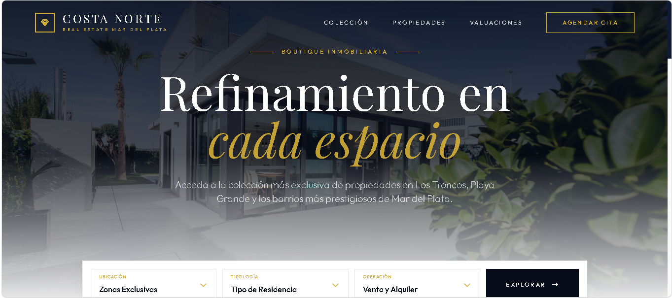 Proyecto Web: Plataforma Web Inmobiliaria con Panel de Control por Vennom